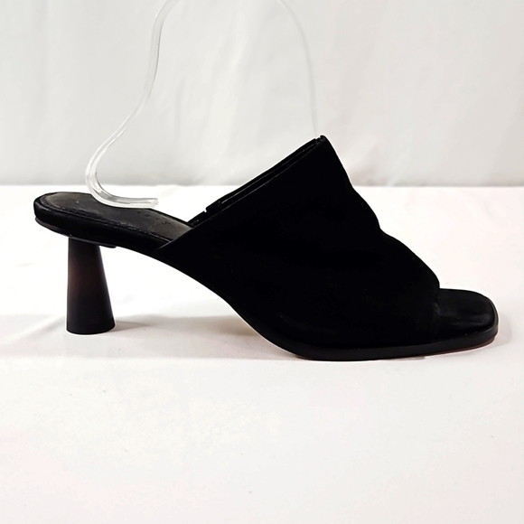 Sanctuary Black Suede Women's Mules Sz 8.5 - Picture 1 of 7